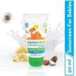 Mamaearth Mineral Based Sunscreen Baby Lotion SPF 20+,Hypoallergenic, 50 ml - 100 ml,(0-10 Years)