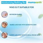 Mamaearth Moisturizing Baby Bathing Soap Bar, pH 5.5, with Goat Milk & Oatmeal. 75gms Each, Pack of 2, - Image 6