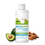 Mamaearth Nourishing Baby Hair Oil, with Almond & Avocado Oil - 200 ml - Image 2