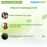 Mamaearth Onion Conditioner for Hair Growth & Hair Fall Control with Coconut Oil 250 ml - 400 ml - Image 7
