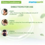 Mamaearth Onion Conditioner for Hair Growth & Hair Fall Control with Coconut Oil 250 ml - 400 ml - Image 6