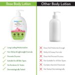 Mamaearth Rose Body Lotion with Rose Water and Milk For Deep Hydration - 400ml - Image 5