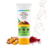 Mamaearth Ubtan Natural Face Wash for All Skin Type with Turmeric & Saffron for Tan removal and Skin brightning 100 ml