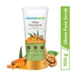 Mamaearth Ubtan Scrub For Face with Turmeric & Walnut for Tan Removal - 100g - Image 2