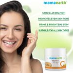 Mamaearth Vitamin C Face Mask With Vitamin C & Kaolin Clay for Skin Illumination - 100 g - Image 3
