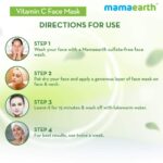 Mamaearth Vitamin C Face Mask With Vitamin C & Kaolin Clay for Skin Illumination - 100 g - Image 5