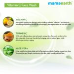 Mamaearth Vitamin C Face Wash with Vitamin C and Turmeric for Skin Illumination - 100ml - Image 5