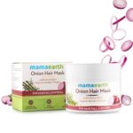 Mamaearth's Onion Hair Mask for Hairfall Control with Organic Bamboo Vinegar 200gm