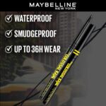 Maybelline New York Kajal, Super Black, Intense Colour, Sharp Definition, Long-lasting, Colossal Kajal, 0.35g - Image 3