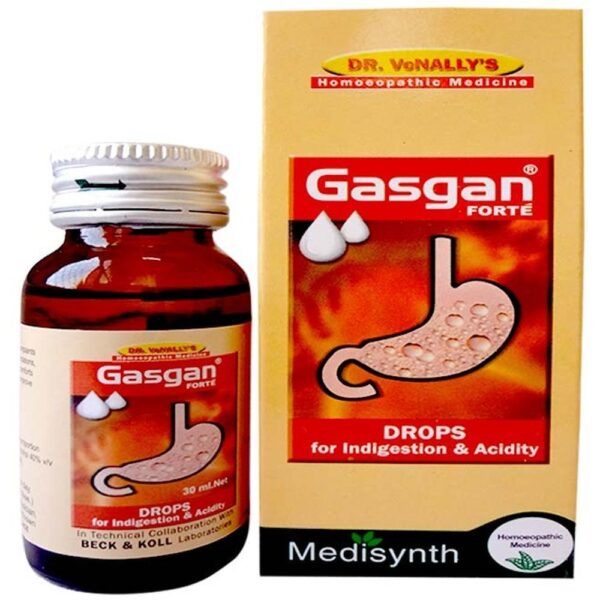 Medisynth Gasgan Drops (30ml) For Flatulence, Gastritis, Indigestion