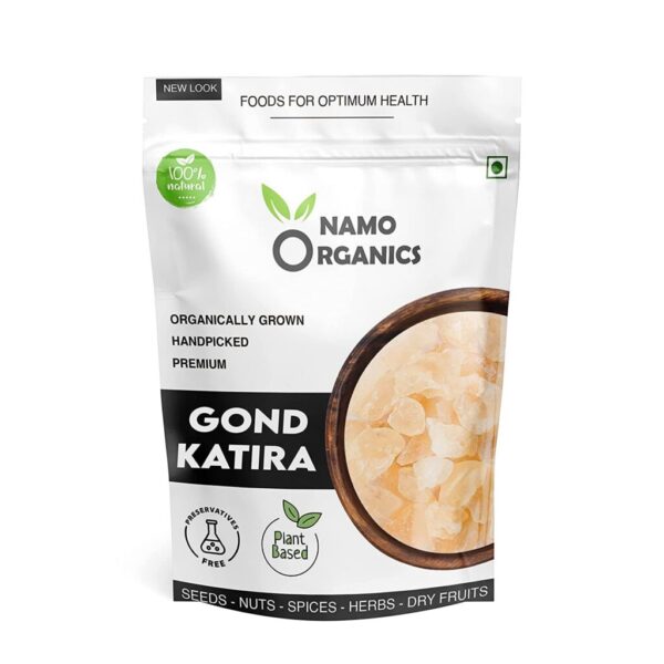 Namo Organics - Gond Katira Pure Organic - 250 Gm (Edible Gum) For constipation