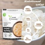 Namo Organics - Gond Katira Pure Organic - 250 Gm (Edible Gum) For constipation - Image 4
