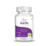 Nature's Velvet 500 mg Garlic Pure Extract Tablet,60 Veggie Capsules For immune system, cardiovascular health