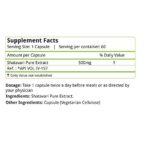Natures Velvet Pure extract shatavari 500mg - 60 Capsules For fertility and vitality, lactation, menstrual pain - Image 2