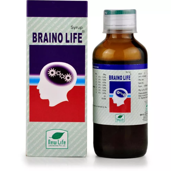 New Life Braino life Syrup (200ml) For enhancing memory and concentration, mind