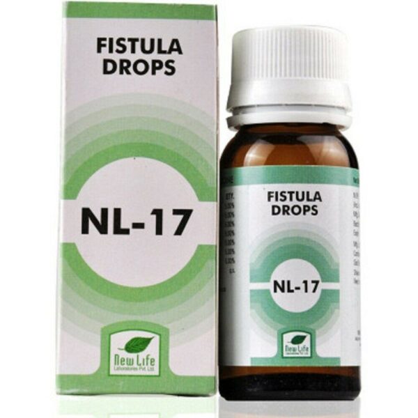 New Life NL17 Fistula Drops 30ml for bleeding piles