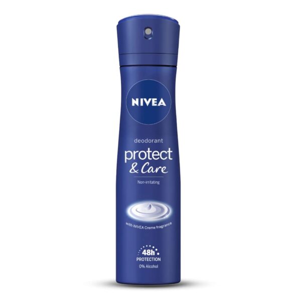 Nivea Deodorant, Protect & Care 150ml For Women Underarm Skin, Long lasting Fragrance