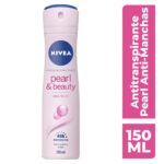 Nivea Pearl & Beauty Anti-Perspirant Spray For Women, 150 Ml For Beautiful Underarms and 48h Protection - Image 2