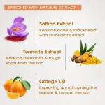 NutriGlow Gold Kesar Facial Kit 250g + 10ml 6-Pieces Skin Care/Skin Cleanup Set | Prevents from Anti Aging - Image 4