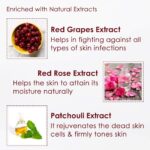 NutriGlow Wine Facial Cleanup Kit 250gm+10ml | 6-Pieces Skin Care Set for Glowing Skin - Image 2