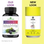 Nutriherbs Grapes Seed Extract 500mg 90 Veg Capsules For Immunity, Infections, Healthy Skin and Hair - Image 3