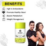 Nutriherbs Green Tea Extract 60 Capsules 500mg For Weight Management, Metabolism, Energy - Image 4