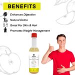 Nutriherbs Natural Organic Apple Cider Vinegar With Mother Supports Digestion and Promotes Weight Loss – 473ML - Image 5