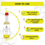 Nutriherbs Natural Organic Apple Cider Vinegar With Mother Supports Digestion and Promotes Weight Loss – 473ML - Image 7