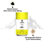Nutriherbs Pure Shilajit/Shilajeet Extract 500mg Capsules - 90 Veg Capsules For weakness, lost Stamina - Image 5