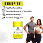 Nutriherbs Safed Musli Extract 60 Capsules 800mg For Immunity, Sports Performance, Energy - Image 4