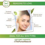 Organic Harvest 6-in-1 Face Wash –100gm For Women Daily Use, Oil Control, Cleansing, Lightening, Brightening, Rejuvenating - Image 3