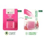Organic Harvest Lily Flavour Lip Balm - 10 gm For Women Dark Lips to Lighten, Dry and Chapped Lips - Image 2