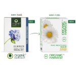 Organic Harvest Pearl Skin Brightening Facial Kit 50g For Women / Men, Dead Skin, Brightens and Lightens Skin Tone - Image 2