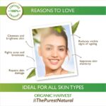 Organic Harvest Pearl Skin Brightening Facial Kit 50g For Women / Men, Dead Skin, Brightens and Lightens Skin Tone - Image 4