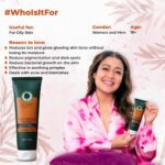 Organic Harvest Skin Lightening Face Wash 100gm For Dead Skin Cells and Dark Spots - Image 3