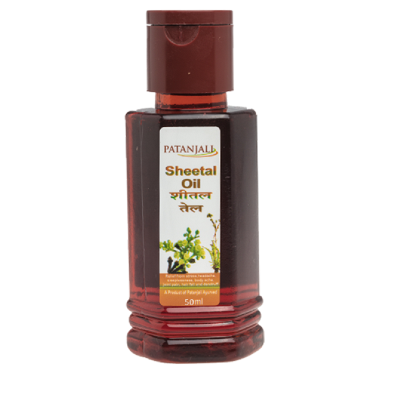Patanjali Products - पतंजलि उत्पाद - Patanjali Sheetal Hair Oil is prepared  with Amla, Tulsi, Bhringraj, Nilgiri Oil and several other natural  ingredients. It's cooling and relaxing properties helps you to get
