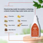 Pack 2 x Jiva Ayurveda Anu Oil 20ml For keeping hair healthy, hair fall, headache, graying of hair - Image 4