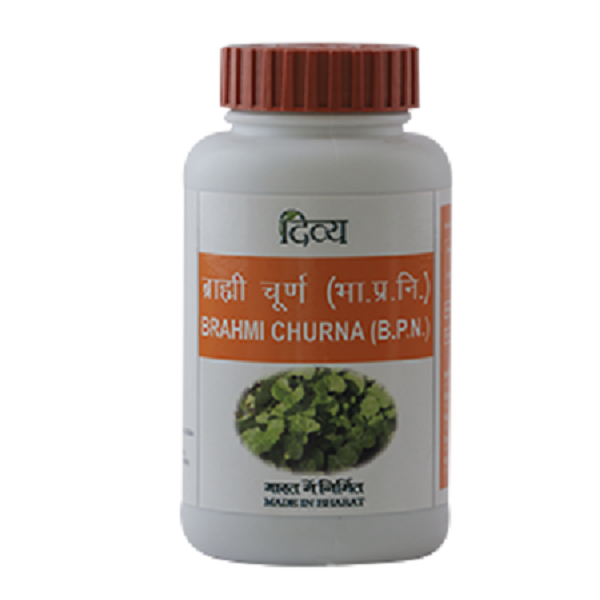 Patanjali Divya BRAHMI CHURNA 100 gm for Anxiety, weak memory, stress, restlessness