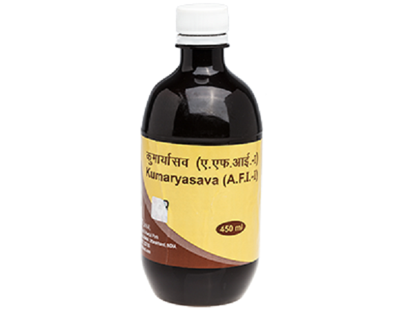 Patanjali Divya KUMARIYASAVA 450 ml Gas formation, bloating, constipation, haemorrhoids, and abdomen