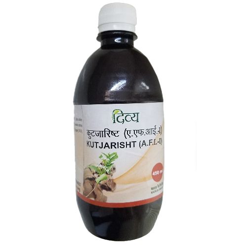 Patanjali Divya KUTAJARISHTA 450 ml for Diarrhoea, dysentery, malabsorption, and fever