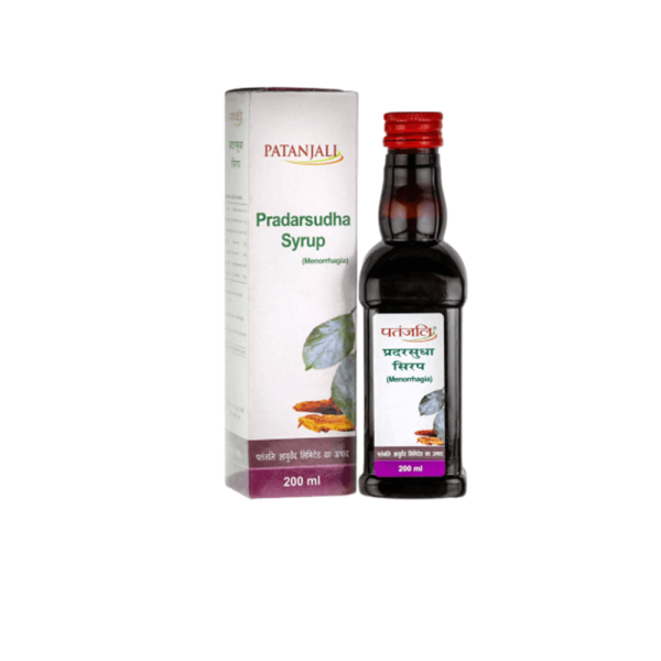 Patanjali Divya PRADARSUDHA SYRUP (FOR MENORRHAGIA) 200 ml