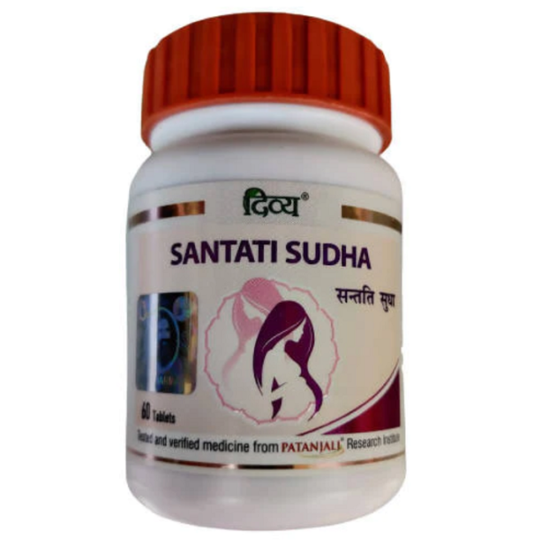 Patanjali DIVYA SANTATI SUDHA 60 TABLETS for infertility , PCOD