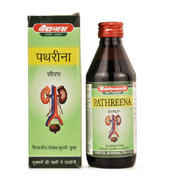 Baidyanath Pathreena Syrup (200ml) for kidney stones , Renal Calculi