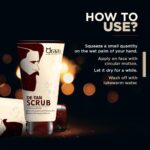 Qraa De-Tan Scrub For Men - 100 g For sun damage, lightening and brightening skin - Image 3