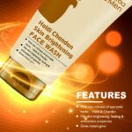 Qraa Haldi Chandan Skin Brightening/Lightening Face Wash, 100 g For Oil/Acne/Pimple Control - Image 3