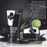 Qraa Men Activated Charcoal Peel Off Mask for Men, 50g For excess sebum, smooth skin, radiance - Image 2
