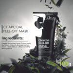 Qraa Men Activated Charcoal Peel Off Mask for Men, 50g For excess sebum, smooth skin, radiance - Image 4