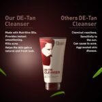 Qraa Men De-Tan Cleanser, 100 g For Men For Skin Lightening/Brightening, perfect radiance and glow to the skin - Image 5