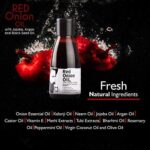 Qraa Men Red Onion Oil with Black Seed Oil, Cold Pressed, 100ml For hair fall, dandruff, hair growth - Image 5