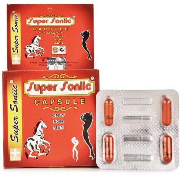 REPL Super Soniic Capsule (4caps) For Male Debilities, Vitality and Vigor